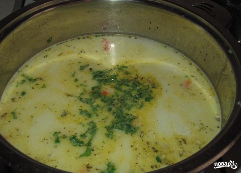 Суп из креветок со сливками - фото шаг 5