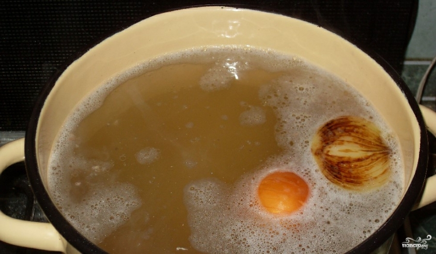 Гороховый суп с грибами - фото шаг 1