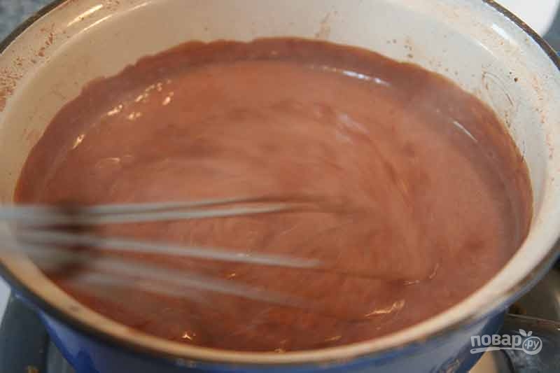 Простой шоколадный пудинг - фото шаг 2