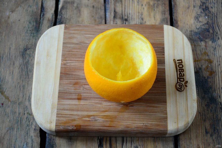 Цинамоновые роллы в апельсиновой корке - фото шаг 2