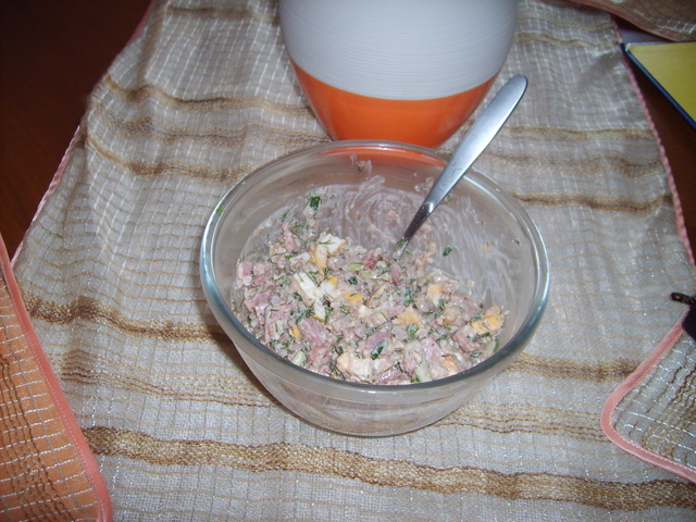 Фото к рецепту: Гречневый салат