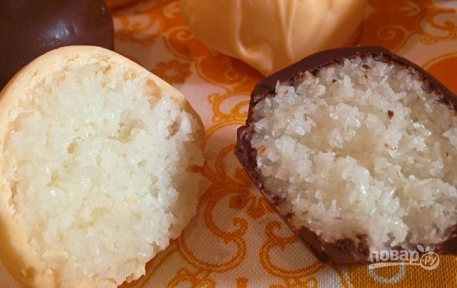Домашние кокосовые конфеты - фото шаг 11