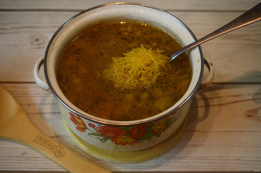Суп с печенью "По-деревенски" - фото шаг 7