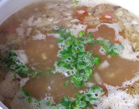 Суп со свининой и гречкой - фото шаг 6