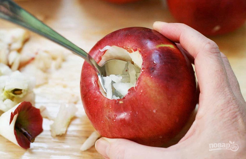 Рецепт запекания яблок в духовке - фото шаг 1