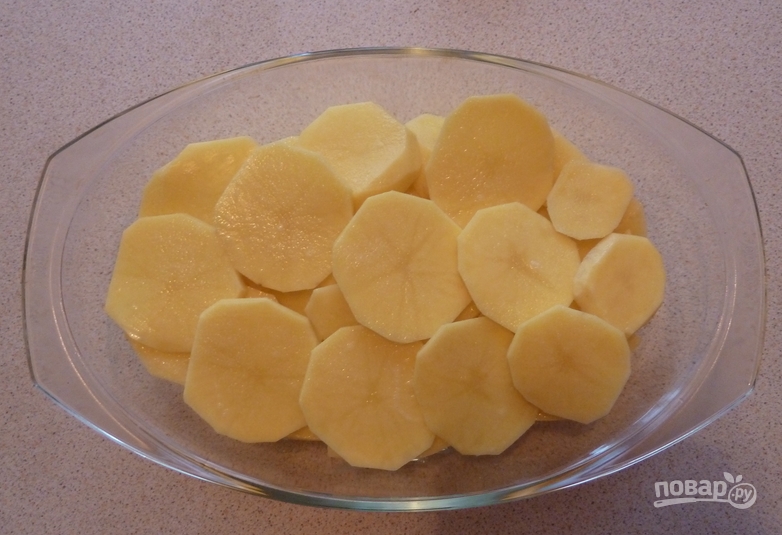 Картошка с ребрышками в духовке - фото шаг 1
