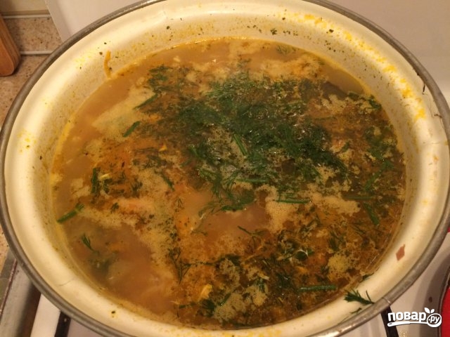 Рыбный суп из красной рыбы - фото шаг 4