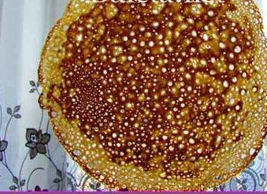 Фото к рецепту: Супер ажурные блинчики с миллионом дырочек