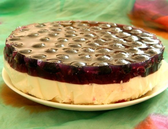 Торт с ягодами и желатином - фото шаг 8