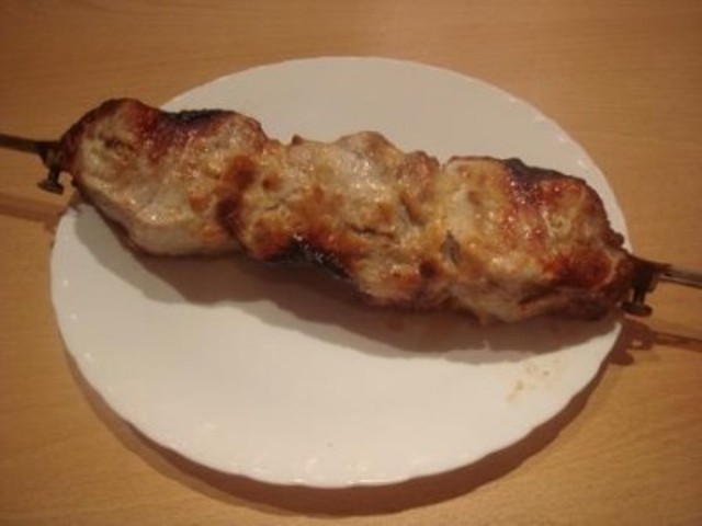 Мясо на вертеле в духовке - фото шаг 6