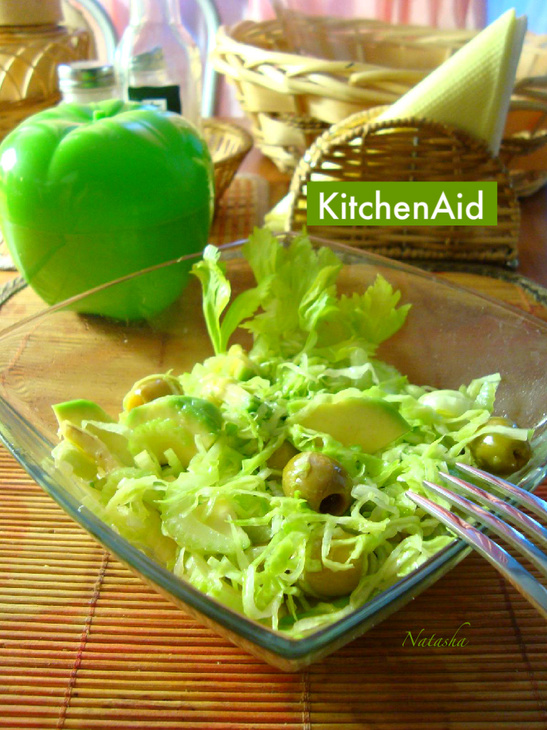 Зелёный салат.