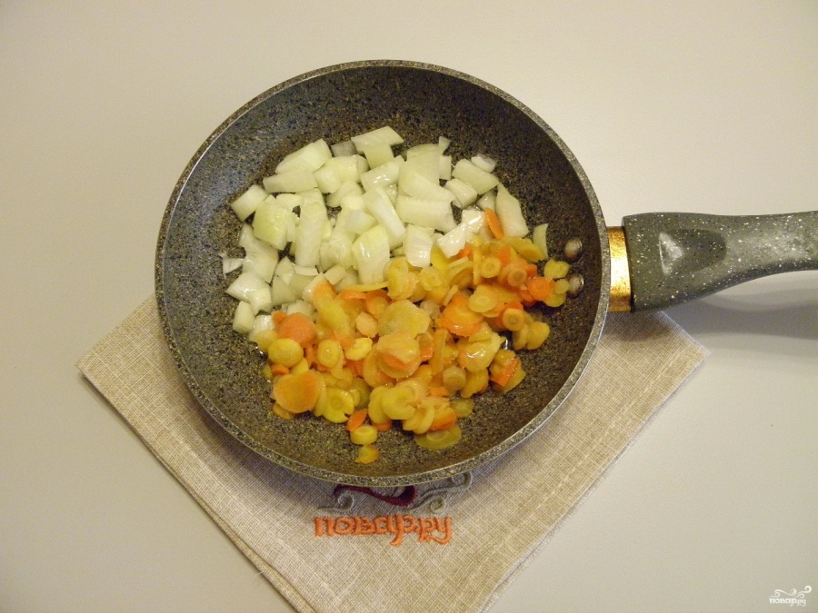 Сырный суп с фрикадельками - фото шаг 2