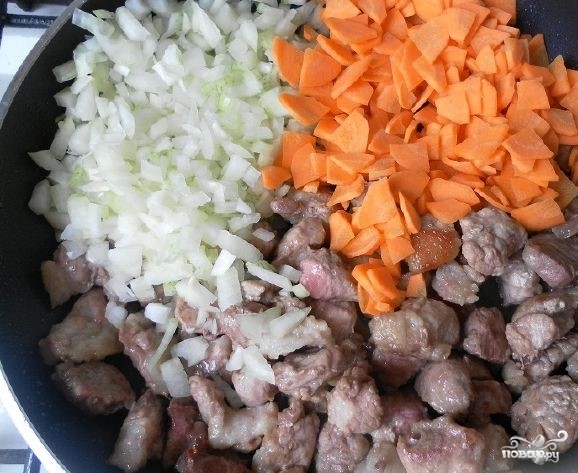 Рагу из свинины с овощами - фото шаг 2