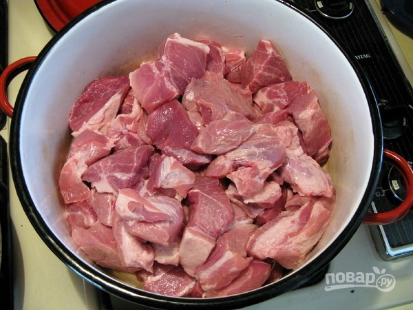 Рецепт шашлыка из свинины без уксуса - фото шаг 1