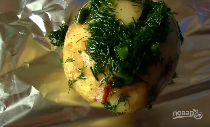 Картошка по-украински, запеченная в духовке - фото шаг 6