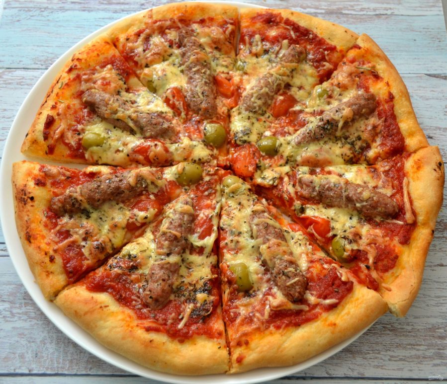 Кебаб-пицца - фото шаг 12