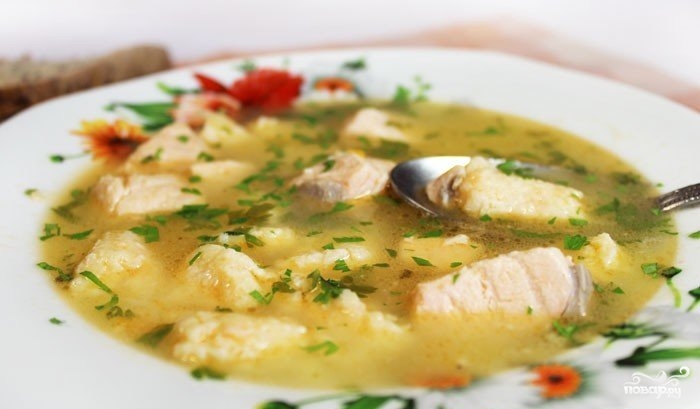 Рыбный суп из кижуча - фото шаг 5