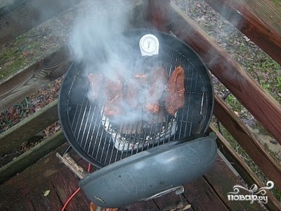 Мясо горячего копчения - фото шаг 4