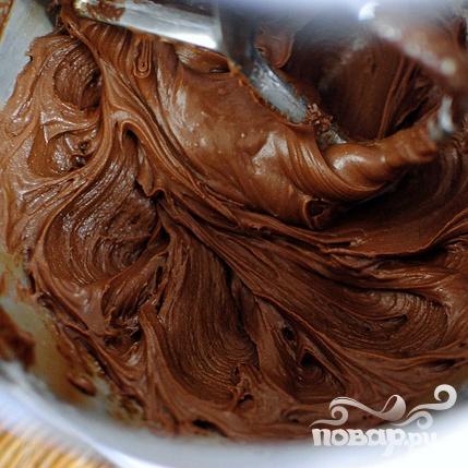 Шоколадные пирожные с орехами и суфле - фото шаг 7