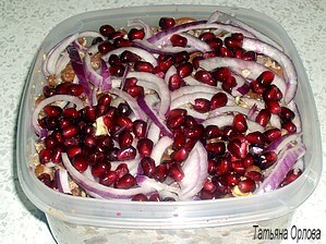 Фото к рецепту: Салат из красного лобио