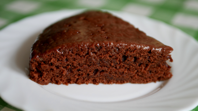 Фото к рецепту: Постный шоколадный пирог