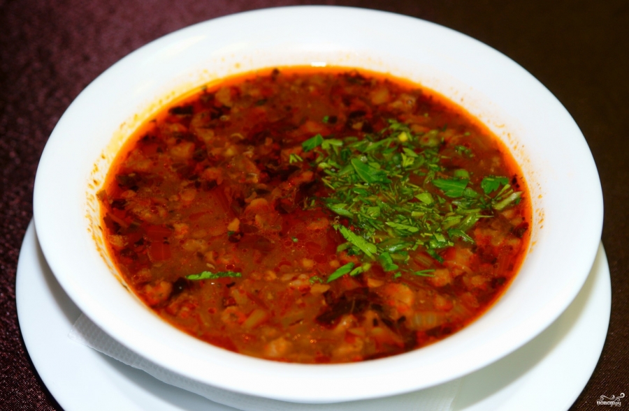 Суп "Харчо" с черносливом - фото шаг 5