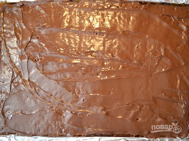 Десерт из крекеров с шоколадом - фото шаг 8