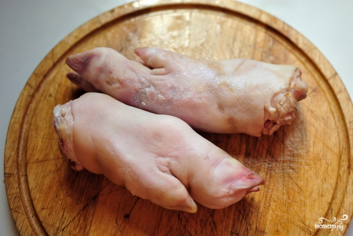 Свиные ножки по-армянски - фото шаг 1