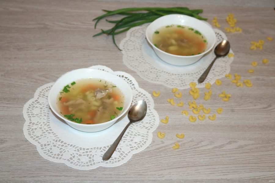 Суп с рожками - фото шаг 8