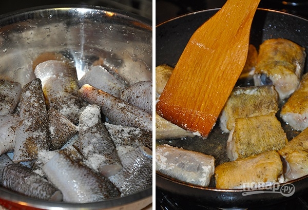 Рыба, тушеная в кисло-сладком соусе - фото шаг 4
