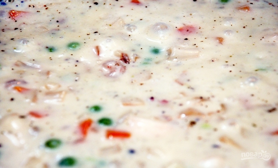 Суп из коктейля морепродуктов - фото шаг 4