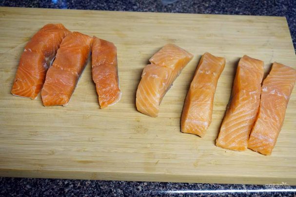 Рецепт малосольной красной рыбы