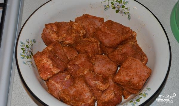 Шашлык из корейки свинины - фото шаг 1