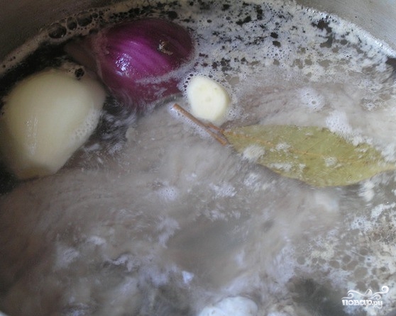 Суп со свининой и гречкой - фото шаг 1