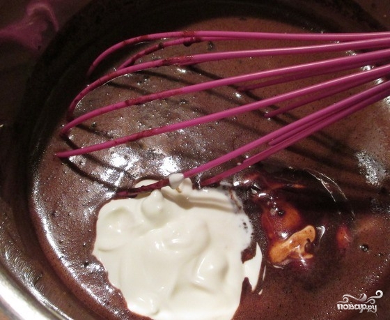 Шоколадная паста - фото шаг 3