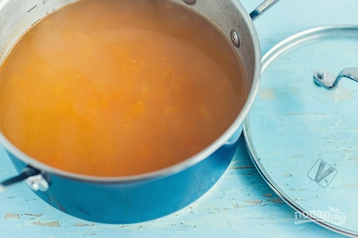 Крем-суп из семги - фото шаг 4