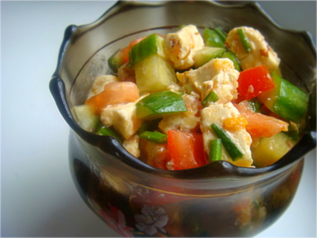 Фото к рецепту: Воскресный салат симпл 
