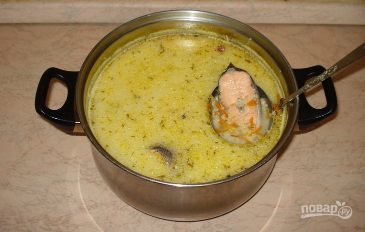 Рыбный суп без картошки - фото шаг 3