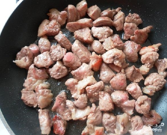 Рагу из свинины с овощами - фото шаг 1