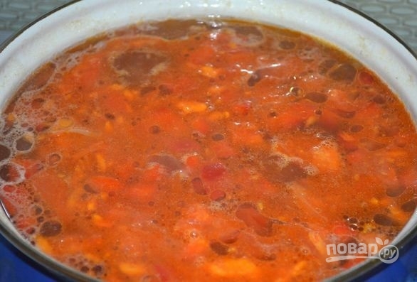 Картофельный суп со свининой - фото шаг 7