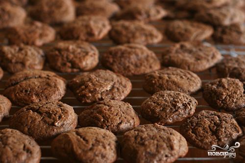 Шоколадное печенье на сметане - фото шаг 2