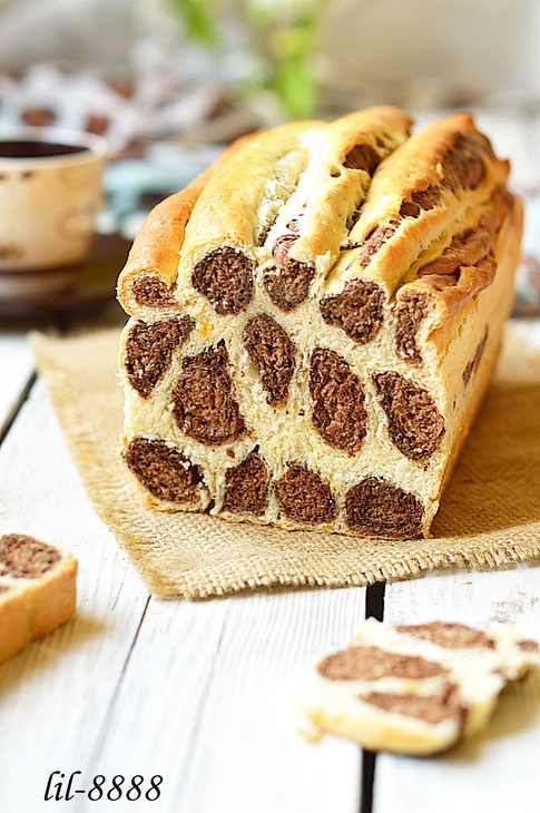 Хлеб ванильный "леопард"