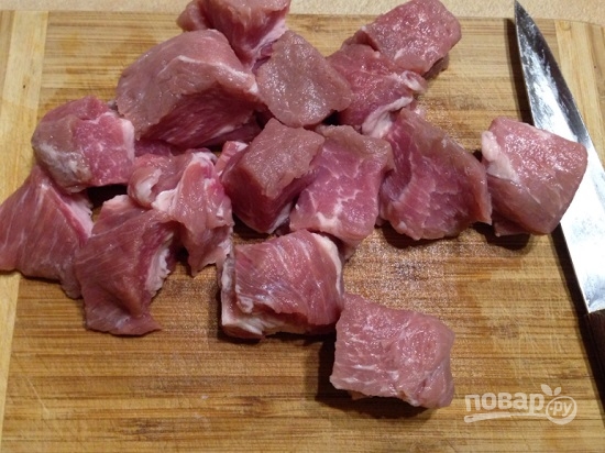 Рецепт вкусного шашлыка из свинины с уксусом - фото шаг 1