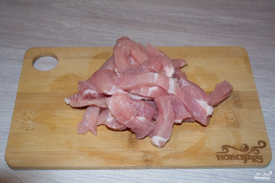 Мясо под сливочным соусом - фото шаг 2