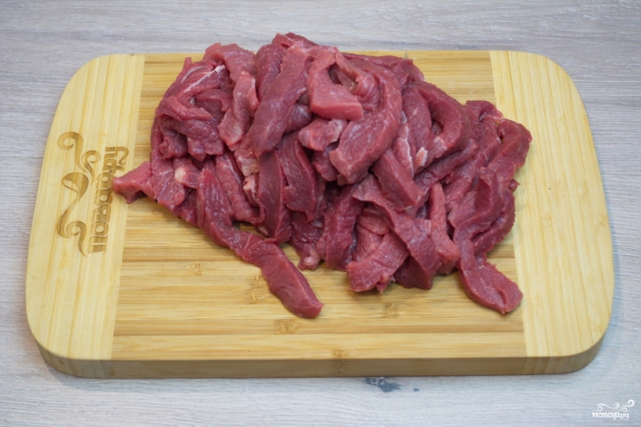 Мясо под соусом терияки - фото шаг 1