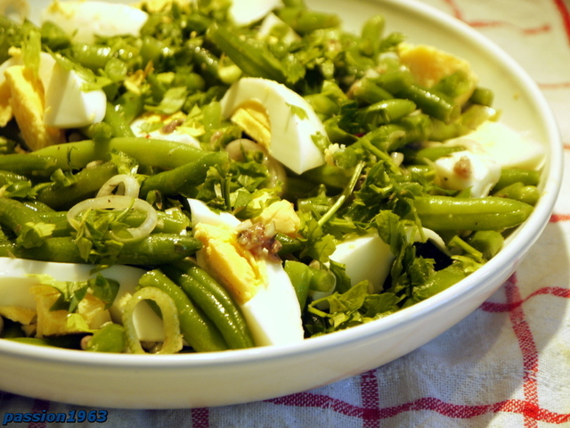 Фото к рецепту: Прованский фасолевый салат