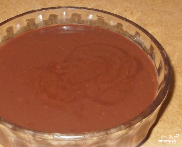 Шоколадный крем с вишней - фото шаг 5