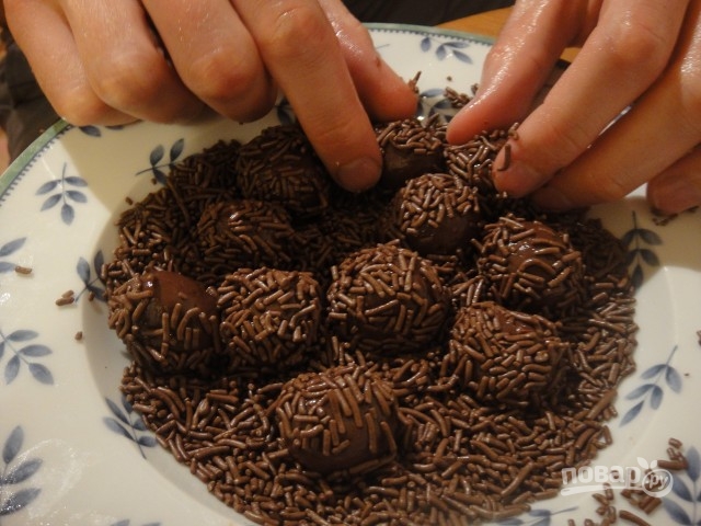 Шоколадные шарики - фото шаг 4