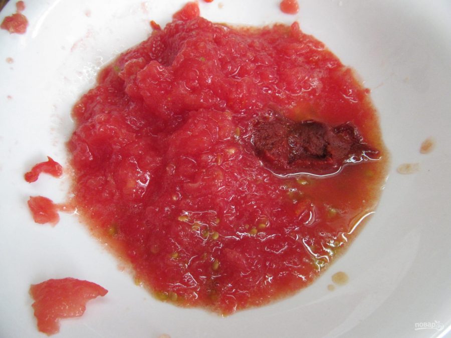 Мясо, тушеное в томатном соусе (Spеzzatino al pomodoro) - фото шаг 5