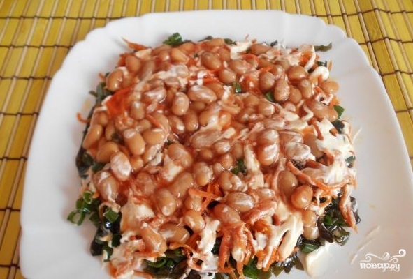 Салат из морской капусты с морковью - фото шаг 8